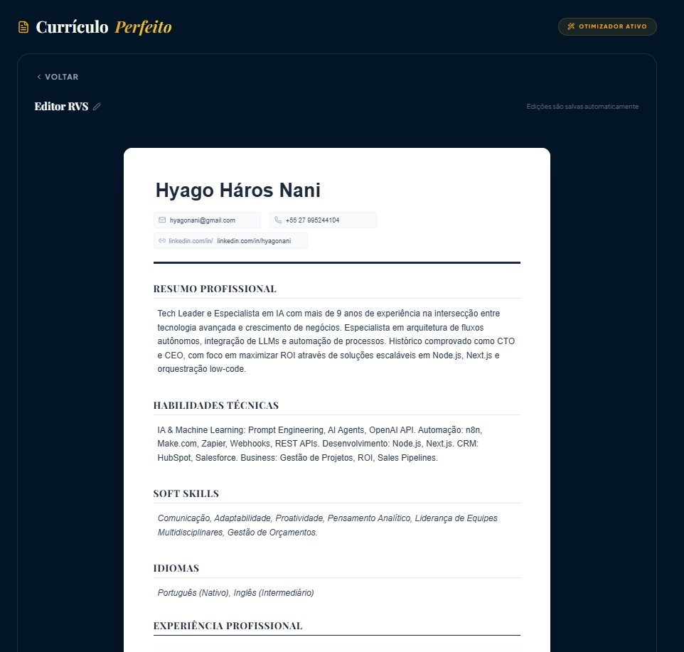 Currículo Otimizado